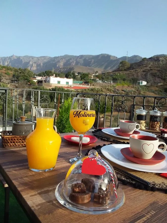 カントリーハウス Romantic Casa Rural La Molinera Santa Lucia スペイン